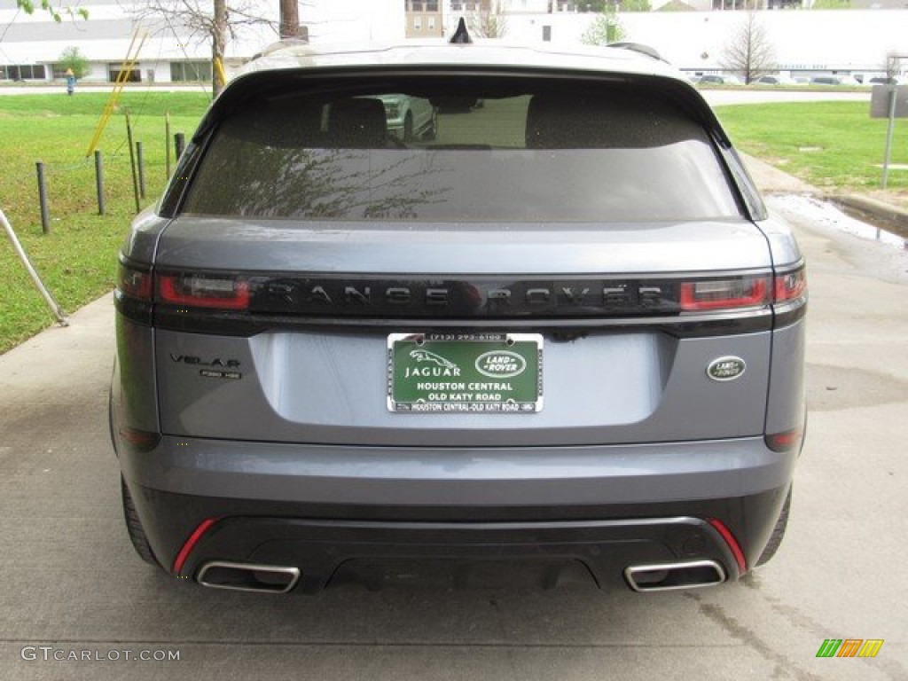 2019 Range Rover Velar R-Dynamic HSE - Byron Blue Metallic / Ebony photo #8