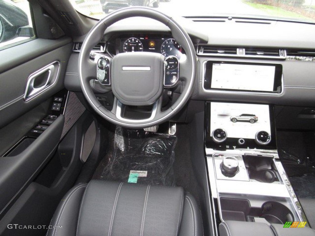 2019 Range Rover Velar R-Dynamic HSE - Byron Blue Metallic / Ebony photo #14