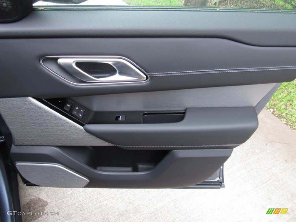 2019 Land Rover Range Rover Velar R-Dynamic HSE Ebony Door Panel Photo #132400657