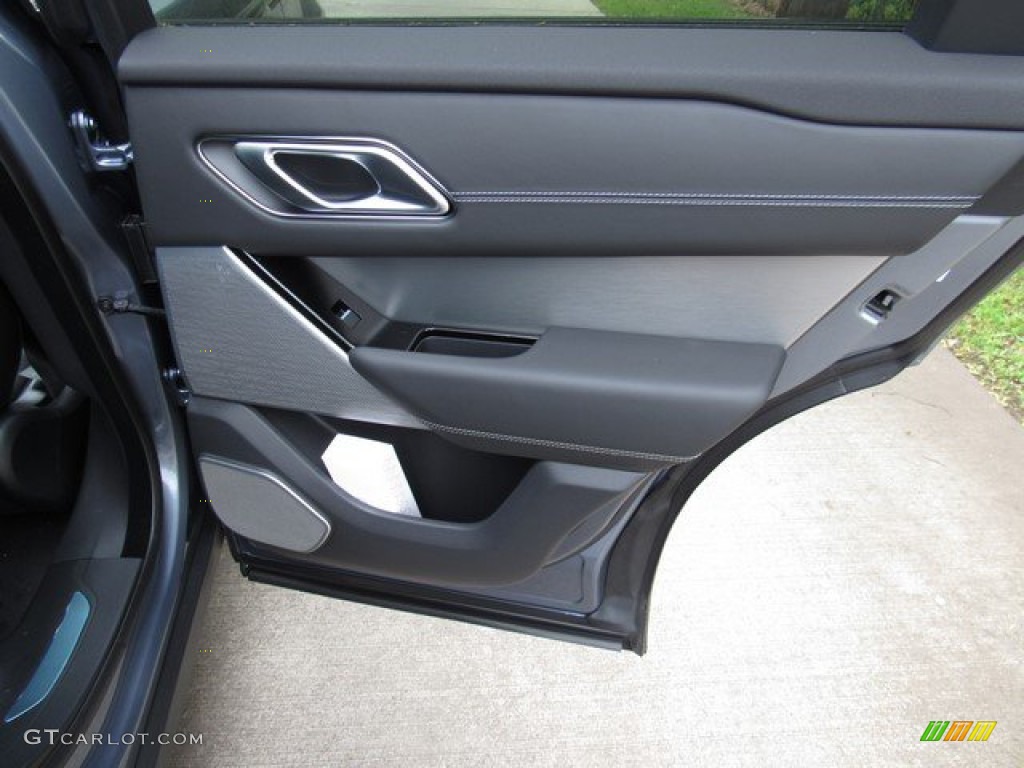 2019 Land Rover Range Rover Velar R-Dynamic HSE Ebony Door Panel Photo #132400687