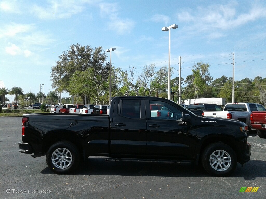 2019 Silverado 1500 RST Double Cab - Black / Jet Black photo #6