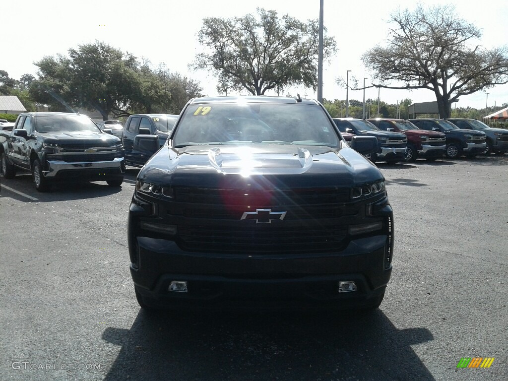 2019 Silverado 1500 RST Double Cab - Black / Jet Black photo #8