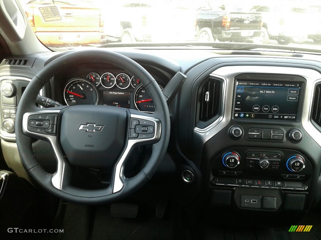 2019 Silverado 1500 RST Double Cab - Black / Jet Black photo #13