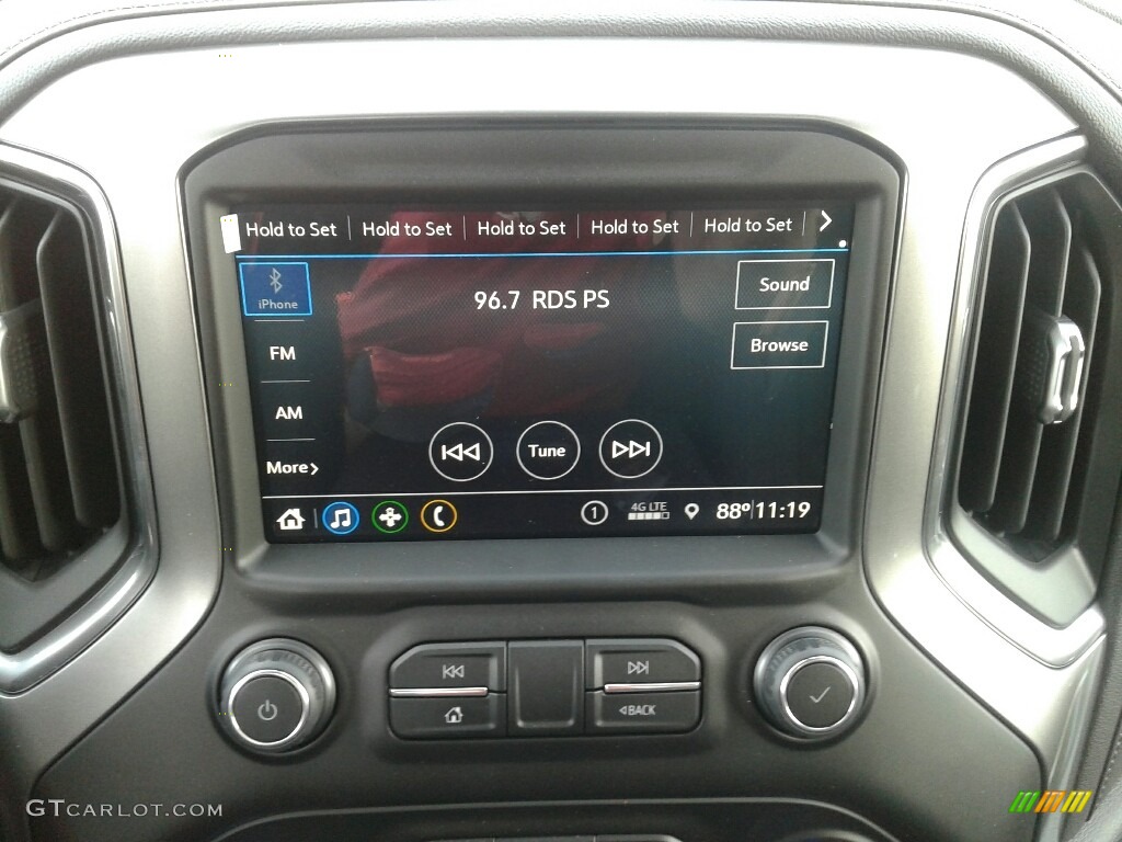 2019 Silverado 1500 RST Double Cab - Black / Jet Black photo #15