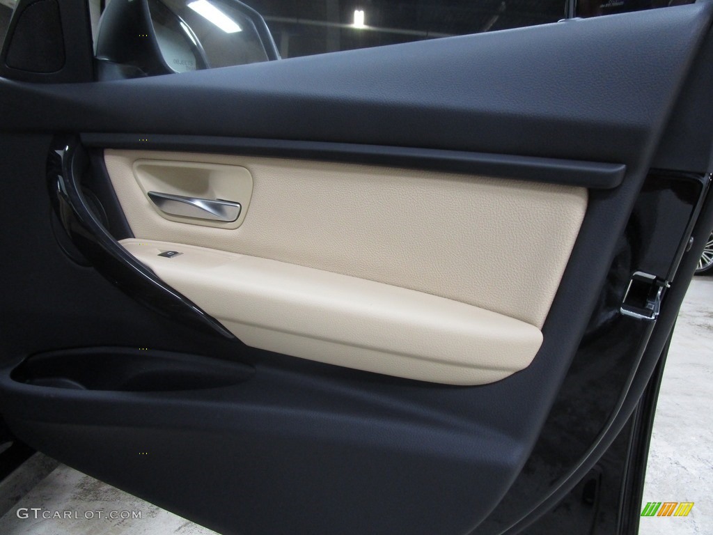 2018 3 Series 320i xDrive Sedan - Jet Black / Venetian Beige photo #9