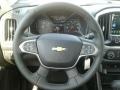 Jet Black Steering Wheel Photo for 2019 Chevrolet Colorado #132406618