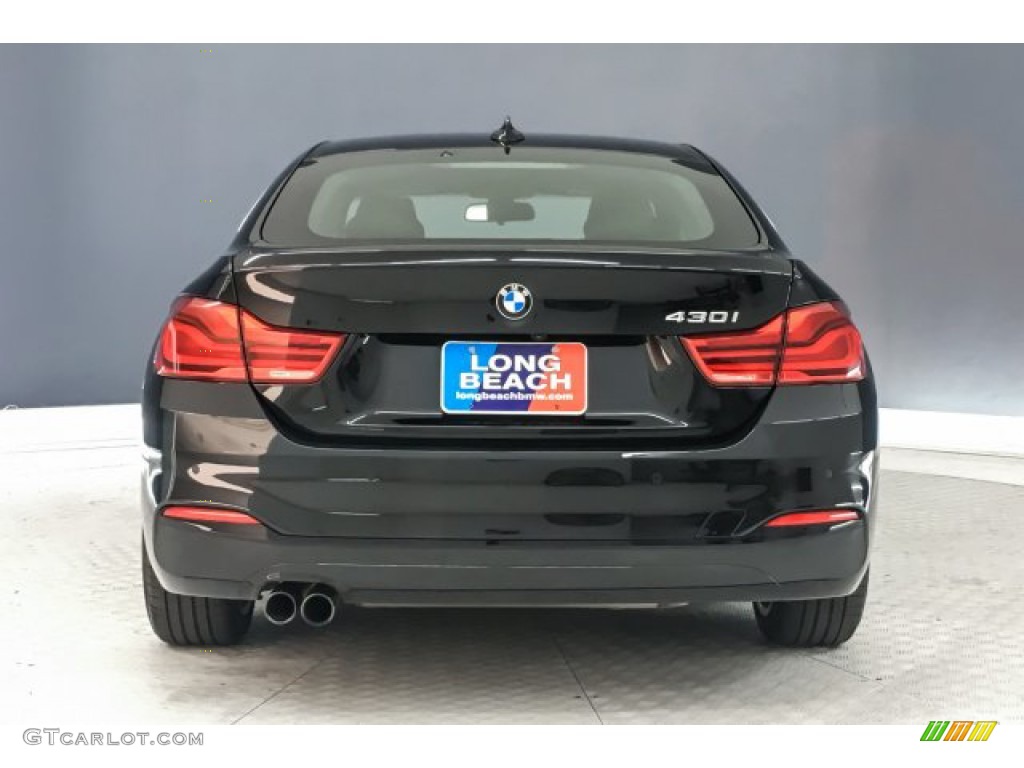 2019 4 Series 430i Gran Coupe - Jet Black / Black photo #3