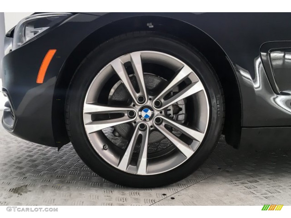 2019 4 Series 430i Gran Coupe - Jet Black / Black photo #8