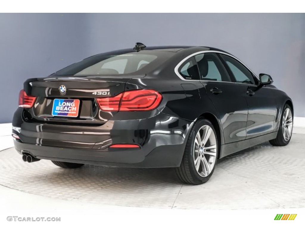 2019 4 Series 430i Gran Coupe - Jet Black / Black photo #17