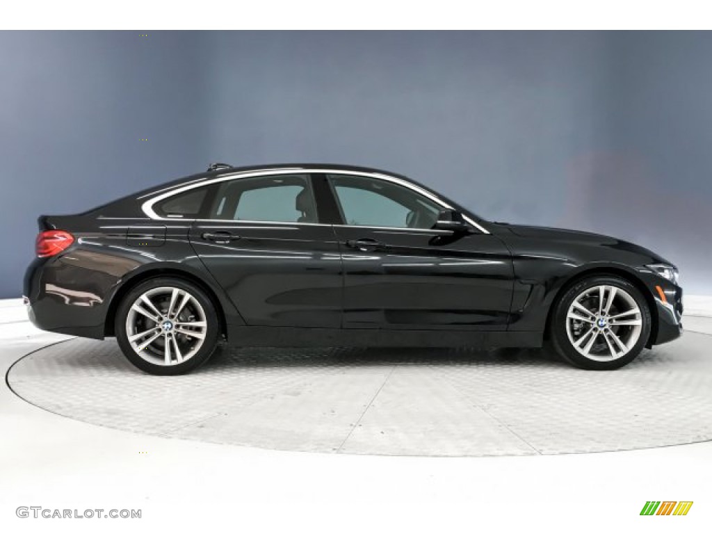 2019 4 Series 430i Gran Coupe - Jet Black / Black photo #19