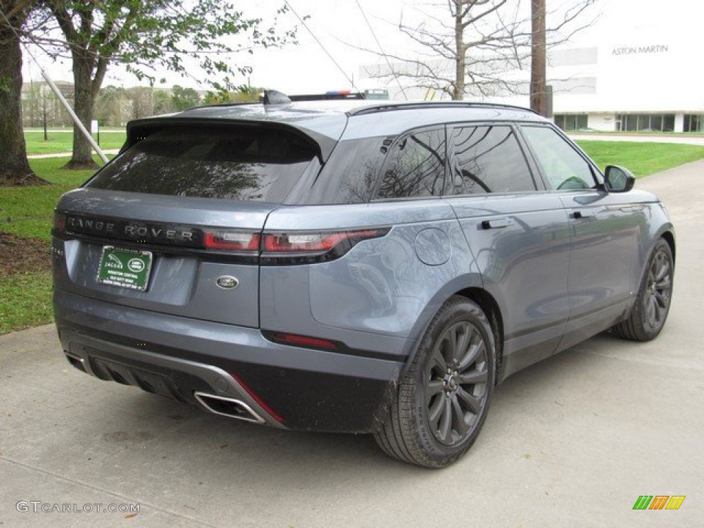 2019 Range Rover Velar R-Dynamic SE - Byron Blue Metallic / Ebony photo #7