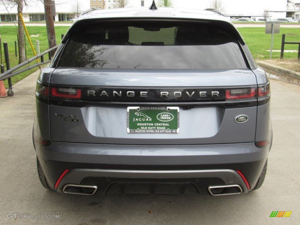2019 Range Rover Velar R-Dynamic SE - Byron Blue Metallic / Ebony photo #8