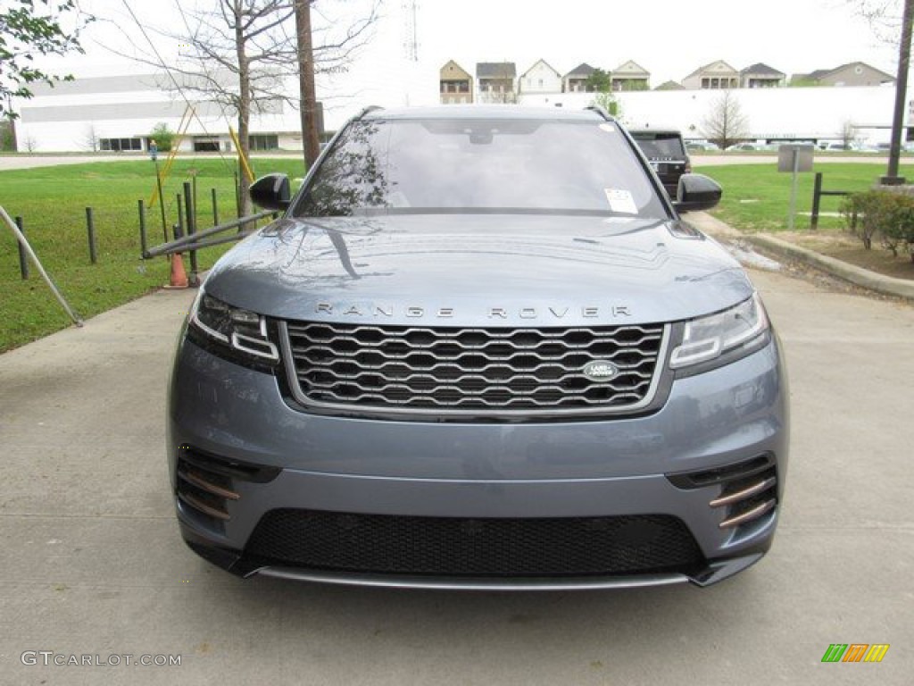 2019 Range Rover Velar R-Dynamic SE - Byron Blue Metallic / Ebony photo #9