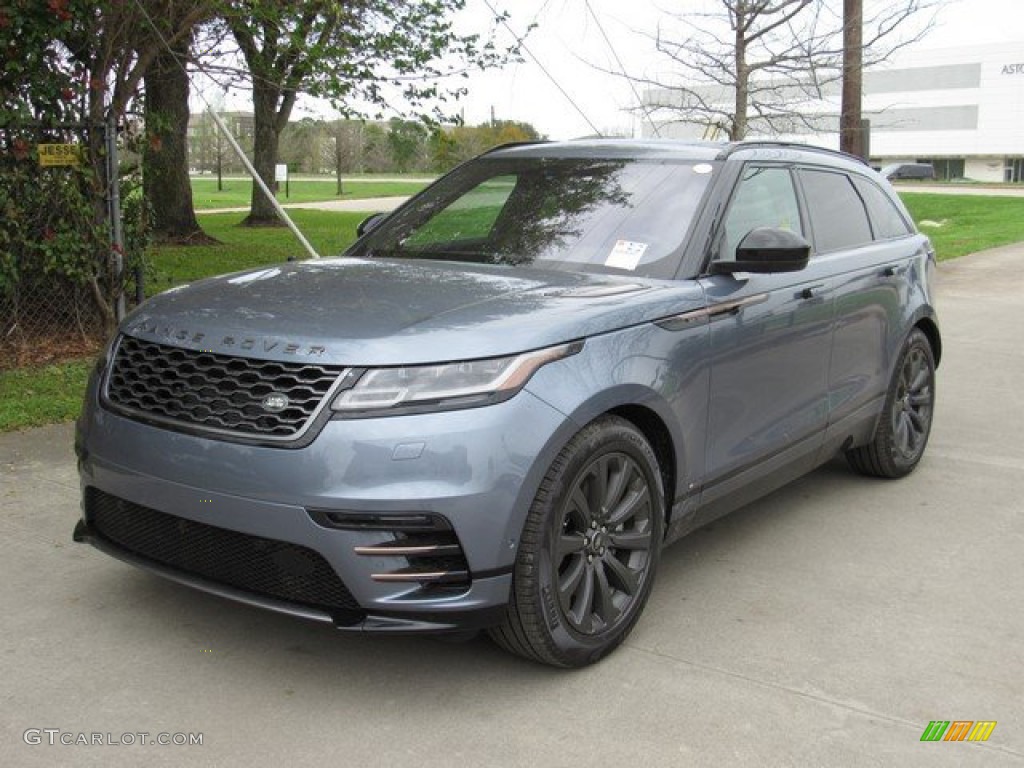 2019 Range Rover Velar R-Dynamic SE - Byron Blue Metallic / Ebony photo #10