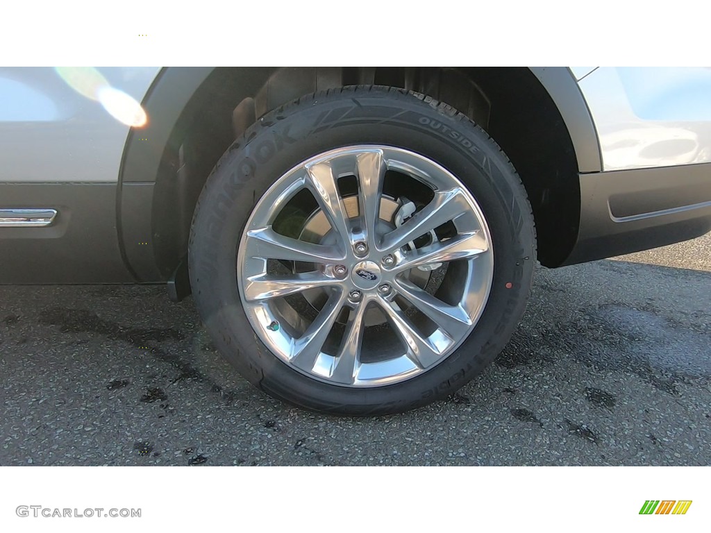 2019 Explorer XLT 4WD - Ingot Silver / Medium Black photo #21