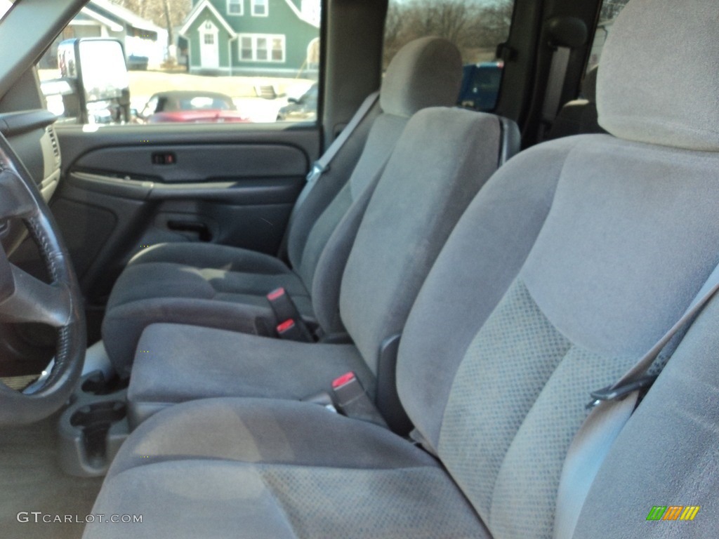 2005 Silverado 2500HD LS Extended Cab 4x4 - Silver Birch Metallic / Dark Charcoal photo #8