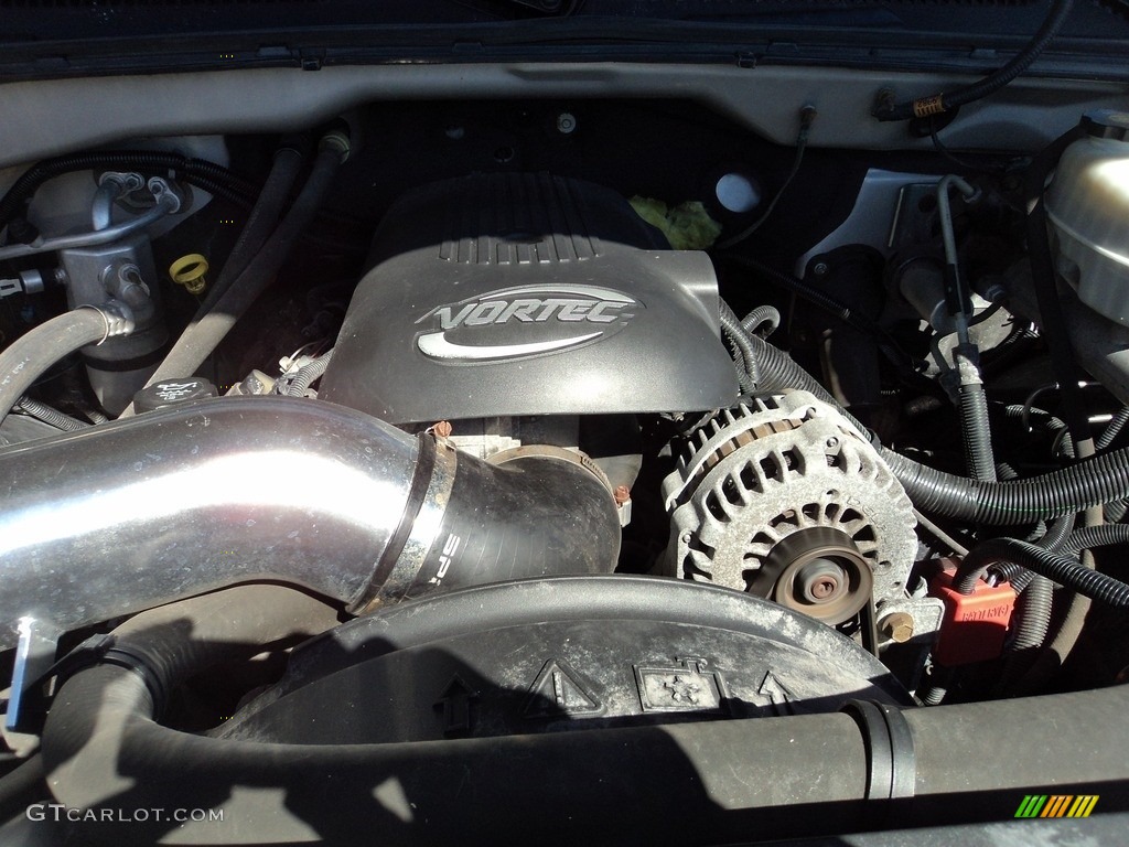2005 Silverado 2500HD LS Extended Cab 4x4 - Silver Birch Metallic / Dark Charcoal photo #24