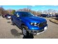 2019 Lightning Blue Metallic Ford Ranger XLT SuperCrew 4x4  photo #1