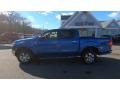 2019 Lightning Blue Metallic Ford Ranger XLT SuperCrew 4x4  photo #4