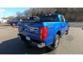 2019 Lightning Blue Metallic Ford Ranger XLT SuperCrew 4x4  photo #7