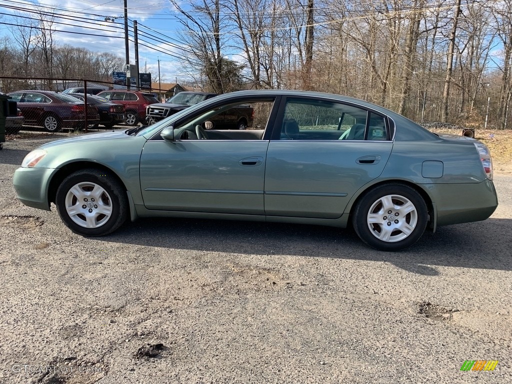 2004 Altima 2.5 S - Mystic Emerald Metallic / Blond photo #5