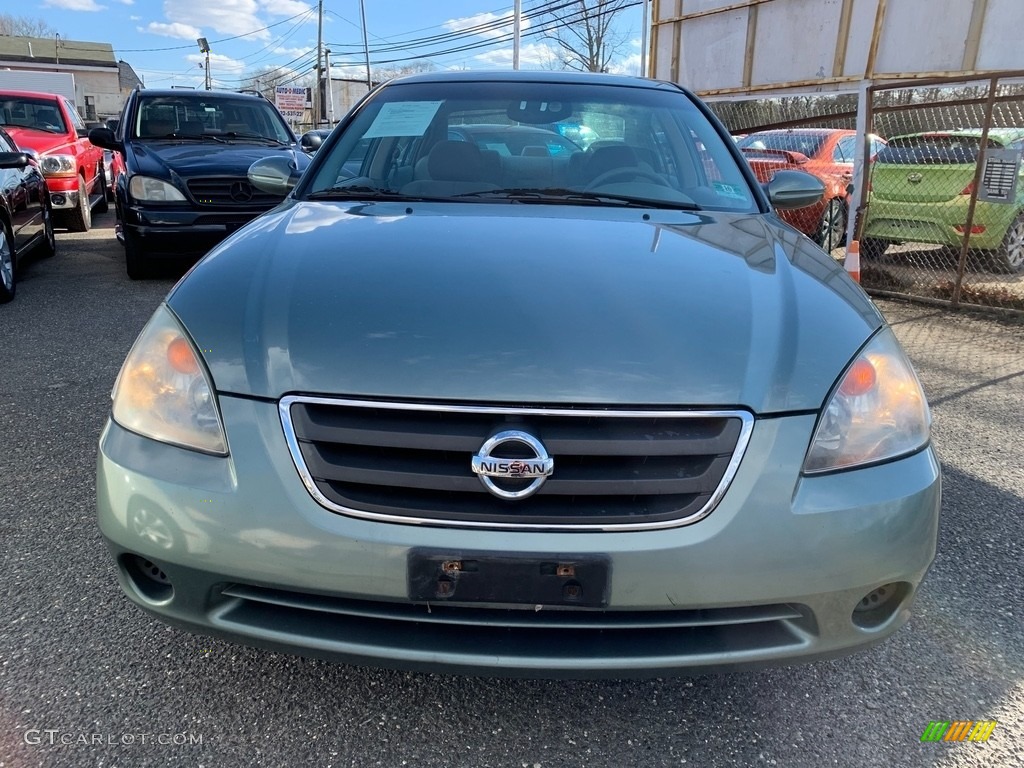 2004 Altima 2.5 S - Mystic Emerald Metallic / Blond photo #13