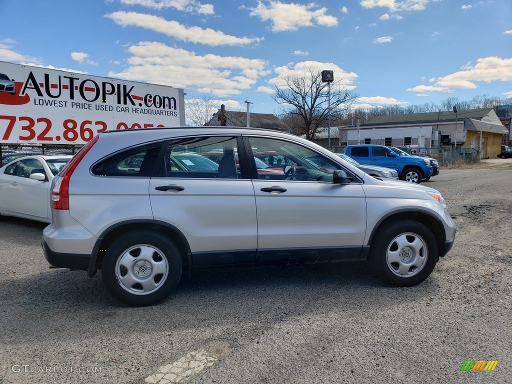 2009 CR-V LX - Alabaster Silver Metallic / Black photo #3