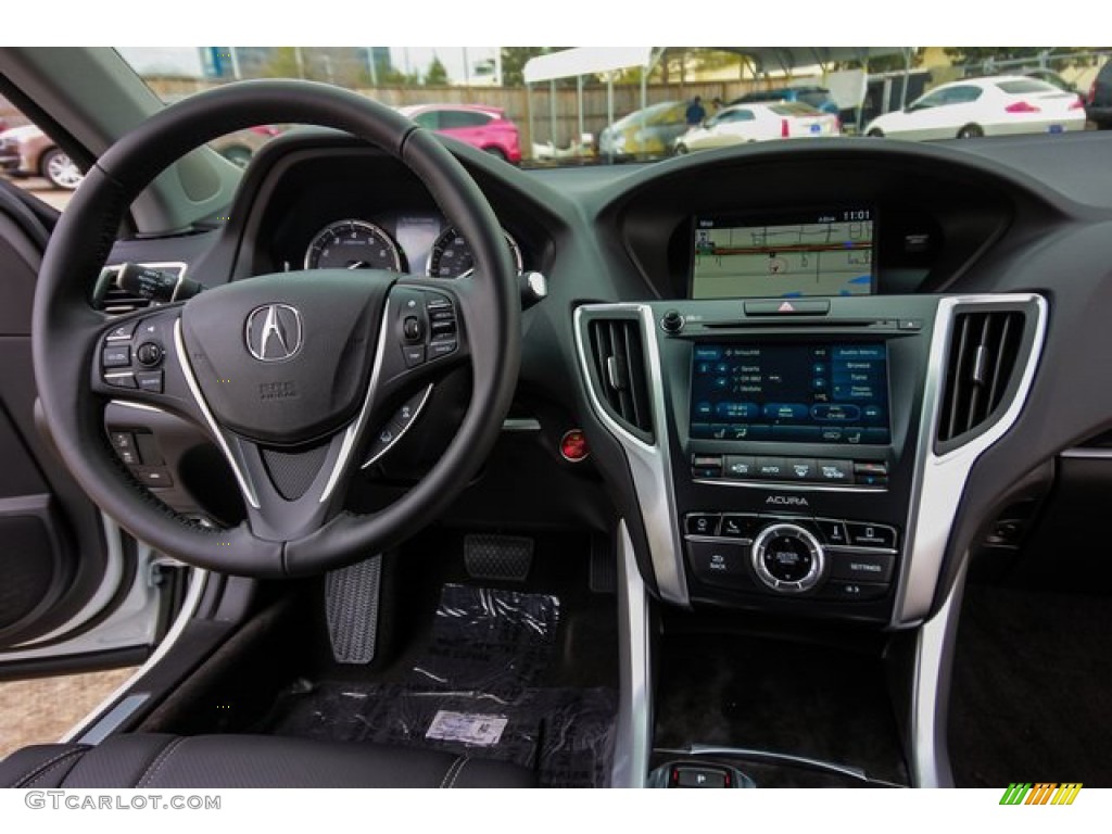 2019 TLX V6 Sedan - Lunar Silver Metallic / Ebony photo #25