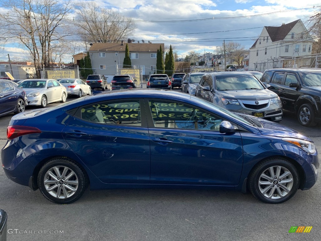 2016 Elantra SE - Blue / Gray photo #3
