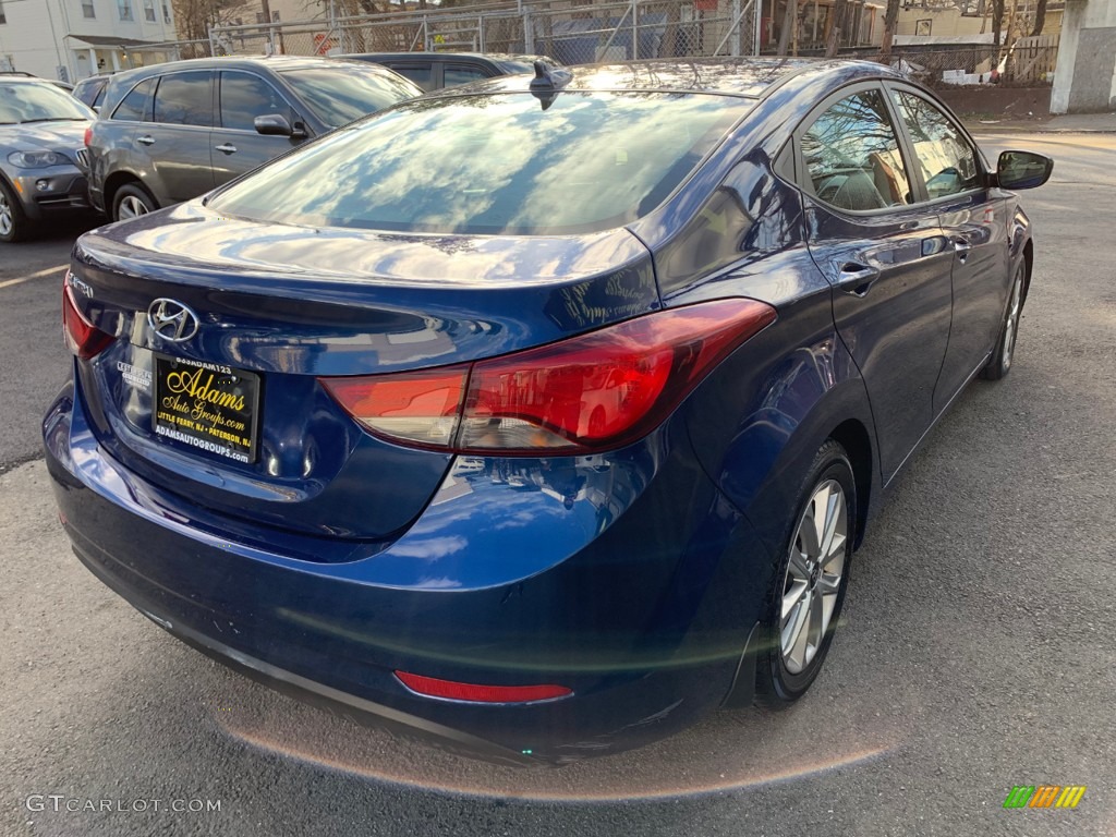 2016 Elantra SE - Blue / Gray photo #4