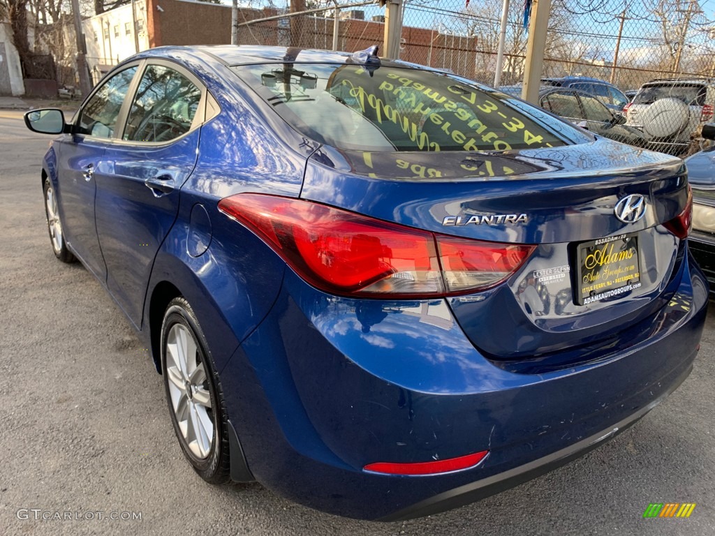 2016 Elantra SE - Blue / Gray photo #6
