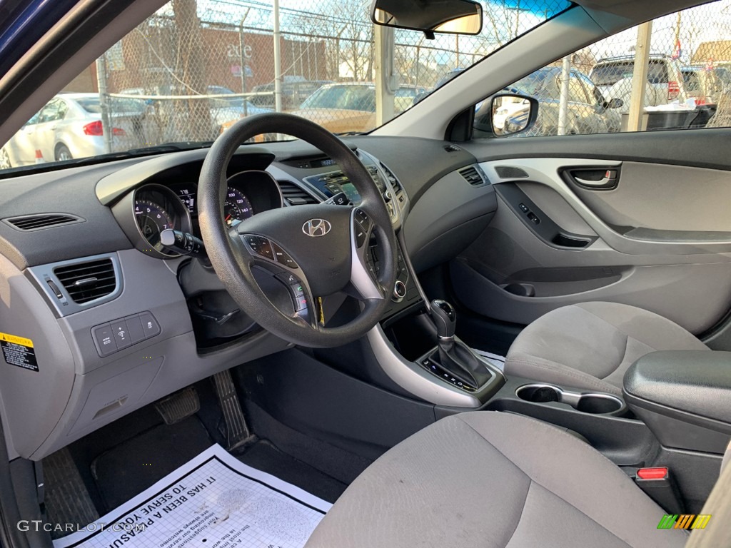 2016 Elantra SE - Blue / Gray photo #8