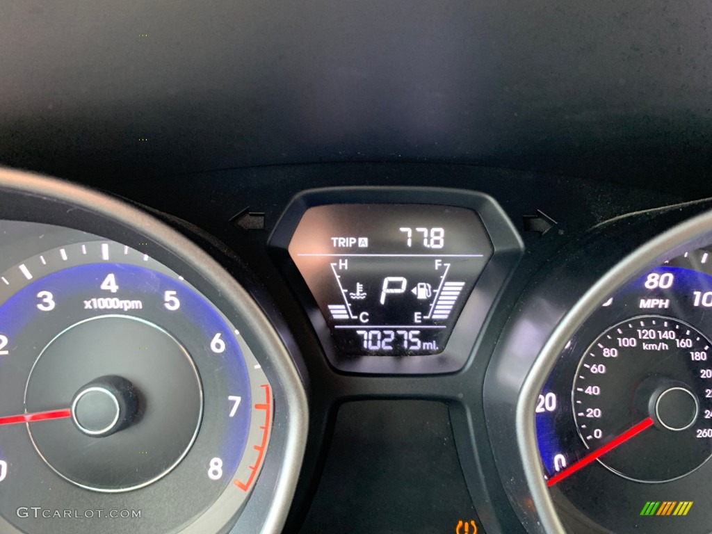 2016 Elantra SE - Blue / Gray photo #10