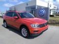 Habanero Orange Metallic 2019 Volkswagen Tiguan SE 4MOTION Exterior