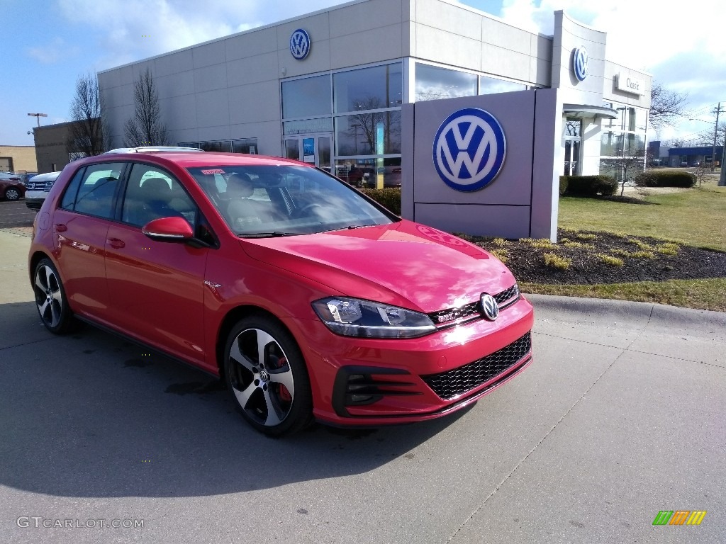 2019 Golf GTI S - Tornado Red / Titan Black photo #1