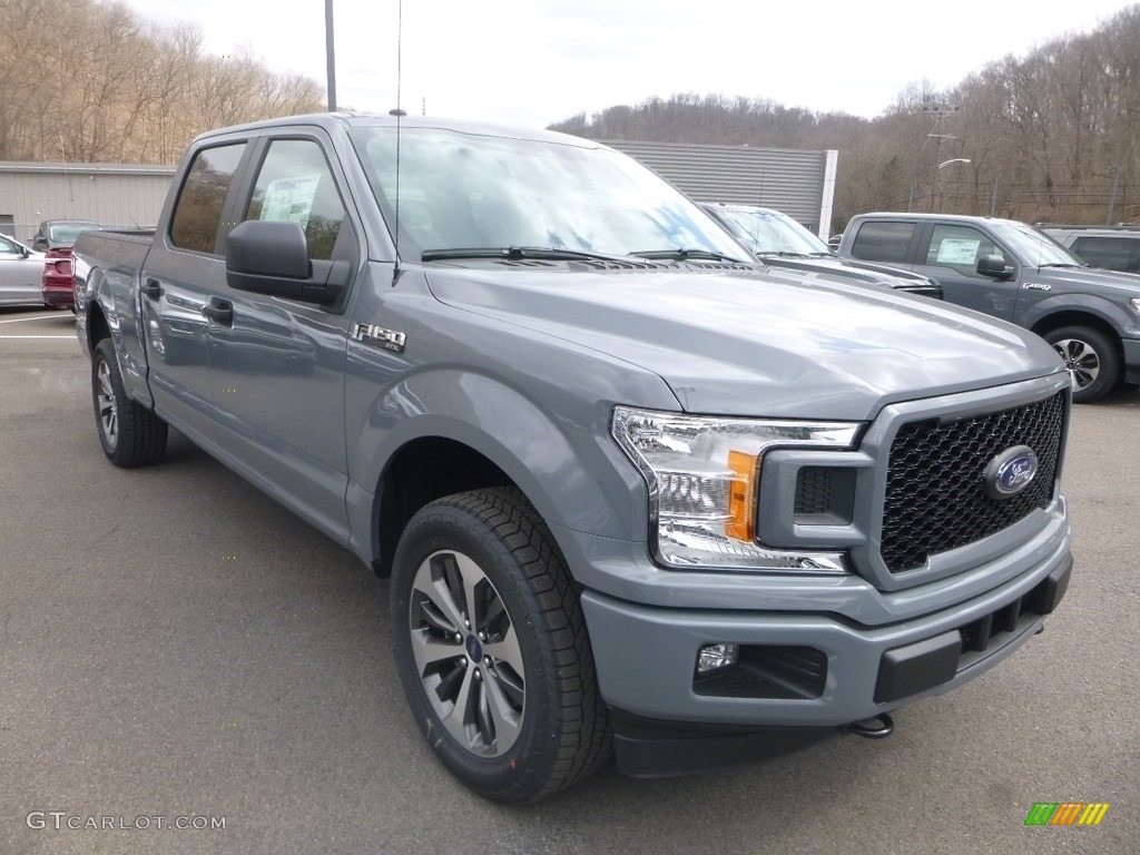 2019 F150 STX SuperCrew 4x4 - Abyss Gray / Black photo #3