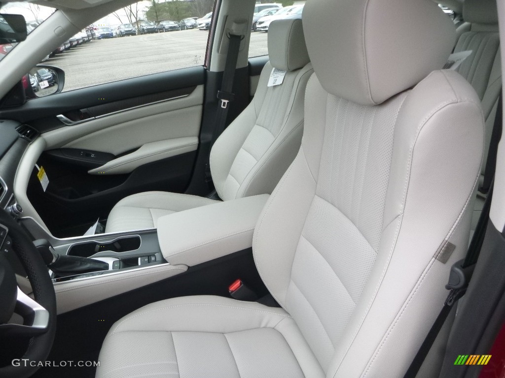2019 Accord EX-L Sedan - Radiant Red Metallic / Ivory photo #8
