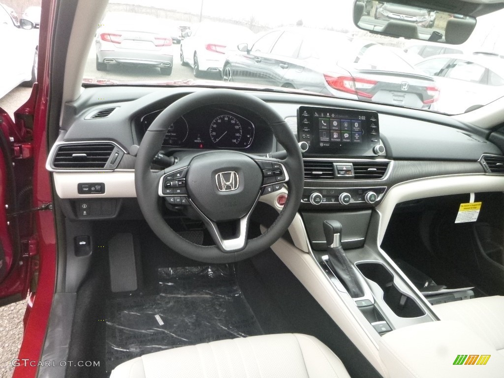 2019 Accord EX-L Sedan - Radiant Red Metallic / Ivory photo #10