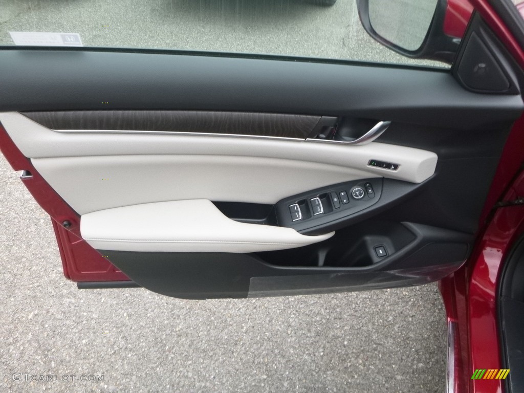2019 Accord EX-L Sedan - Radiant Red Metallic / Ivory photo #11