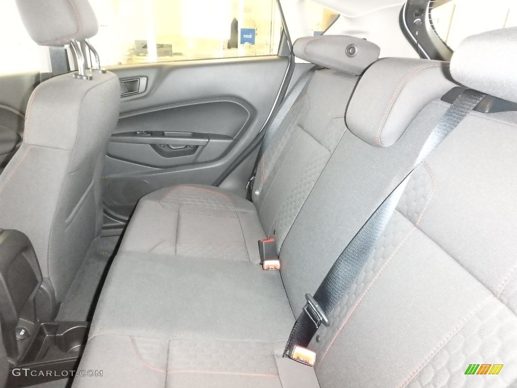 Charcoal Black Interior 2019 Ford Fiesta ST-Line Hatchback Photo #132424170