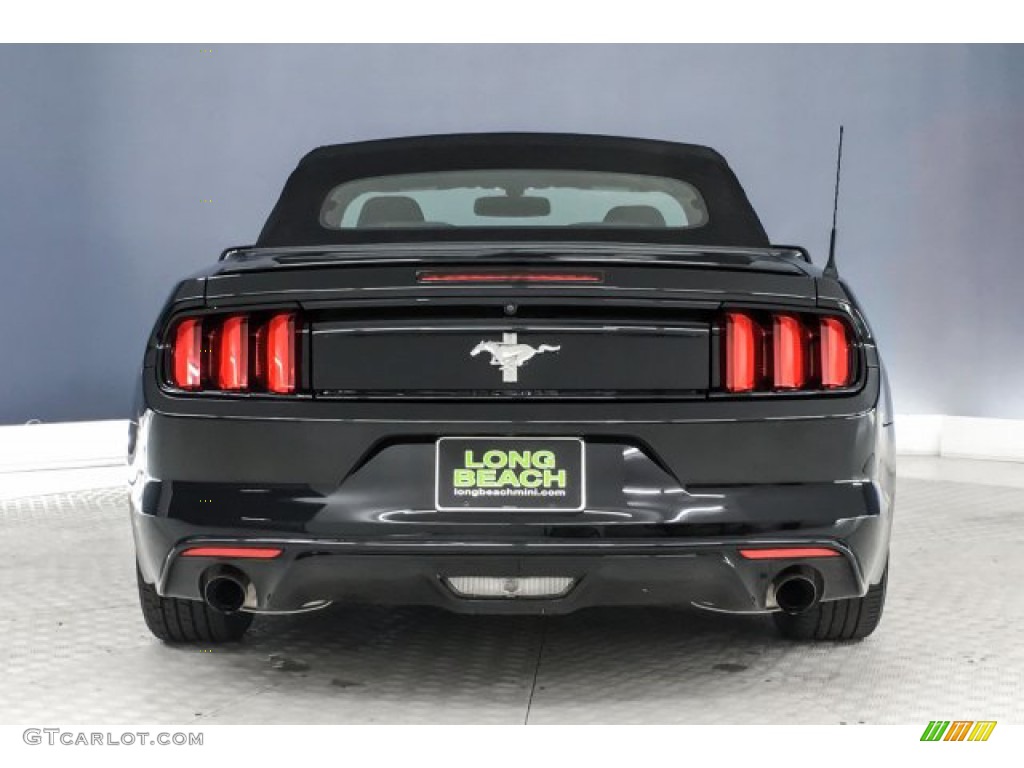 2017 Mustang V6 Convertible - Shadow Black / Ebony photo #3