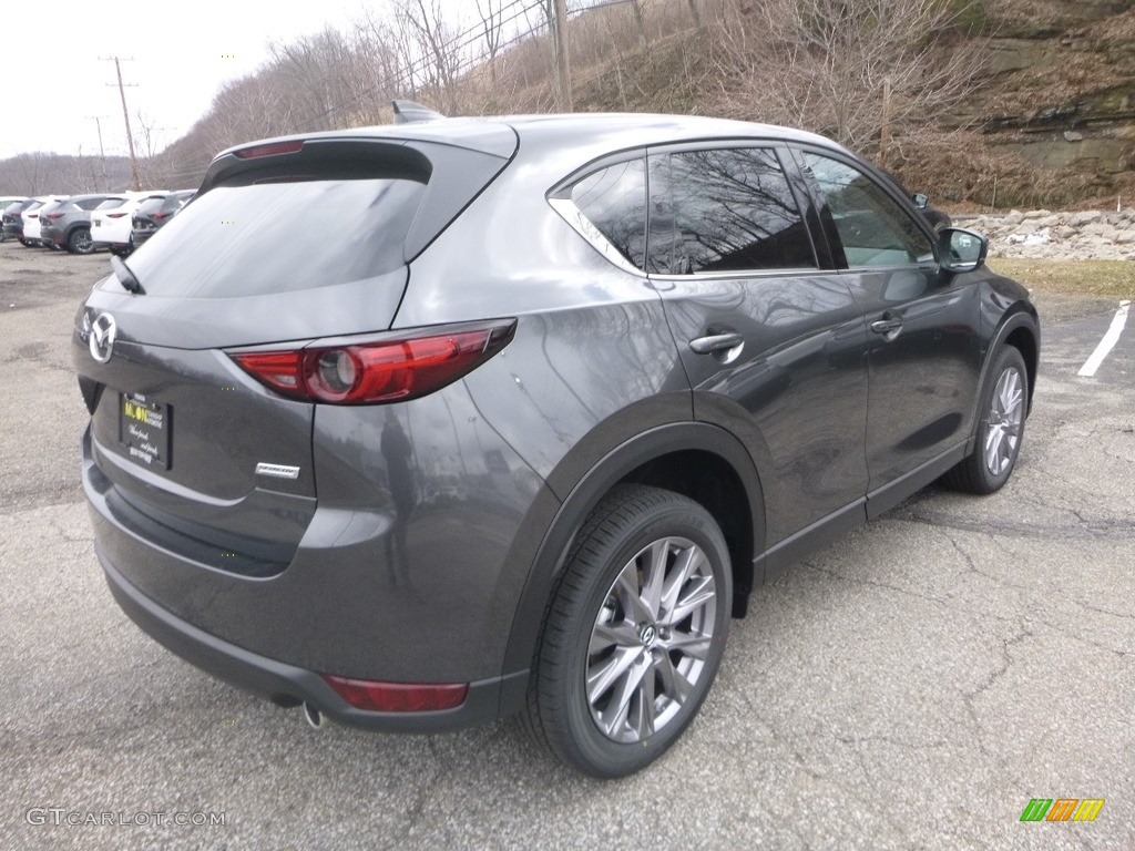 2019 CX-5 Grand Touring AWD - Machine Gray Metallic / Black photo #2