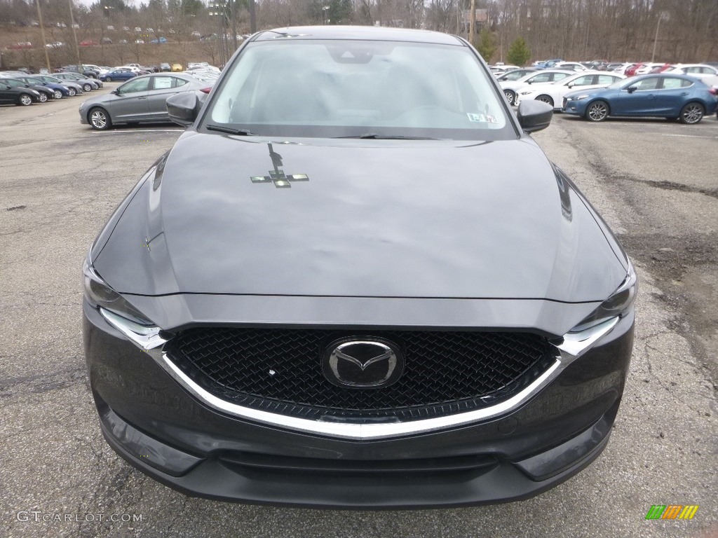 2019 CX-5 Grand Touring AWD - Machine Gray Metallic / Black photo #4