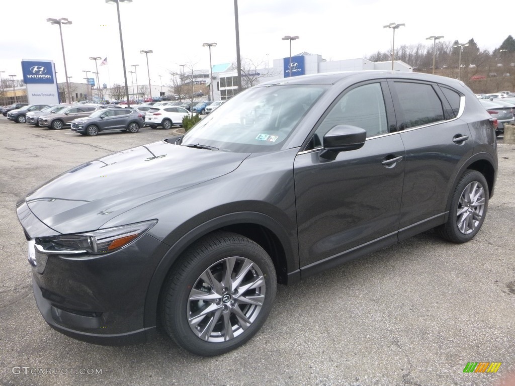 2019 CX-5 Grand Touring AWD - Machine Gray Metallic / Black photo #5