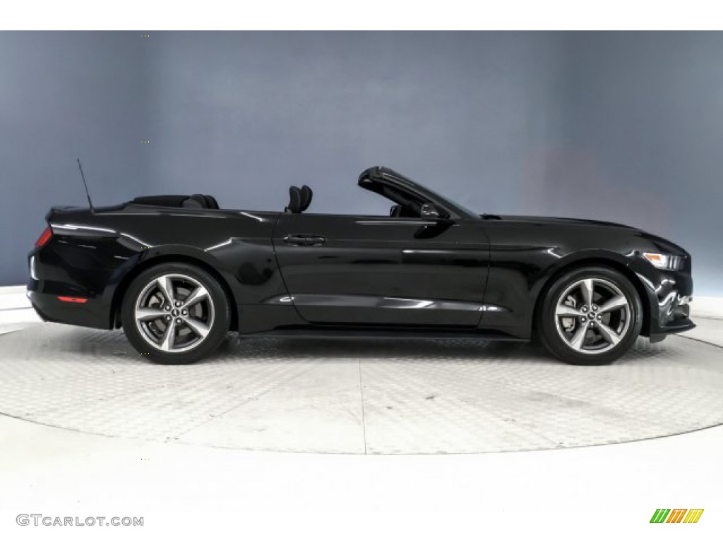 2017 Mustang V6 Convertible - Shadow Black / Ebony photo #18