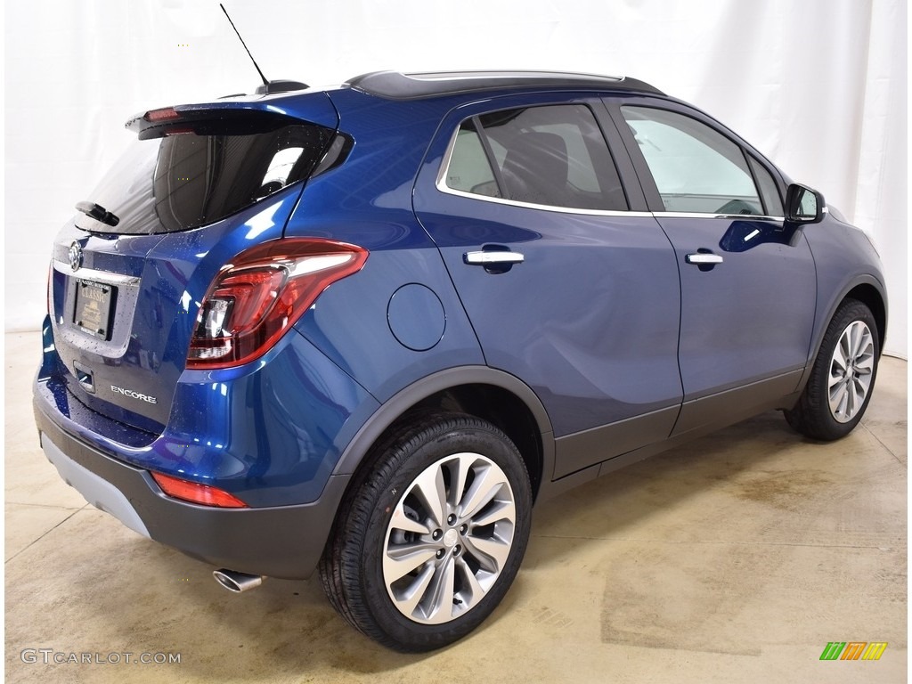 2019 Encore Preferred - Deep Azure Metallic / Ebony photo #2