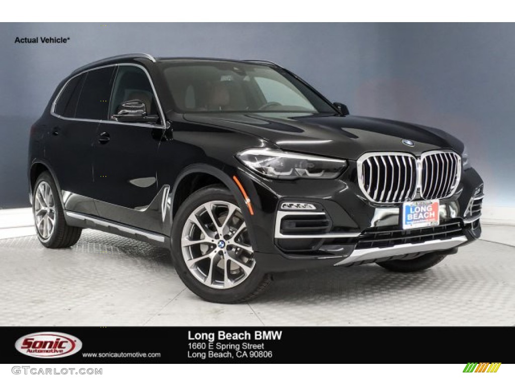 2019 X5 xDrive40i - Jet Black / Cognac photo #1