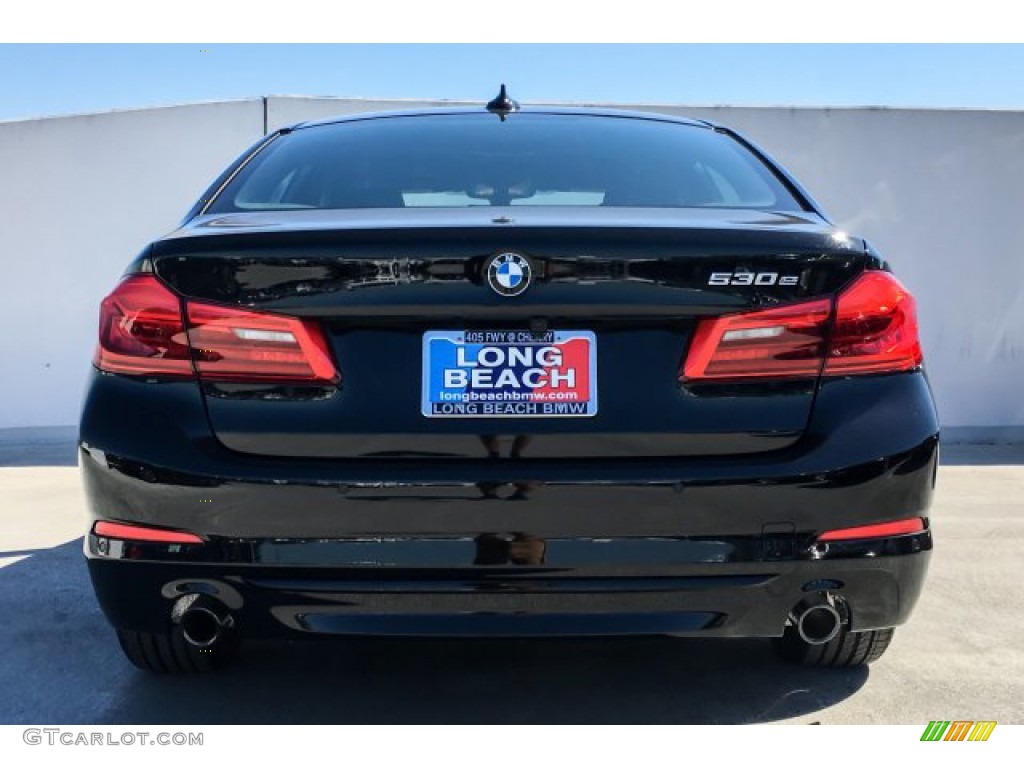 2019 5 Series 530e iPerformance Sedan - Jet Black / Black photo #3