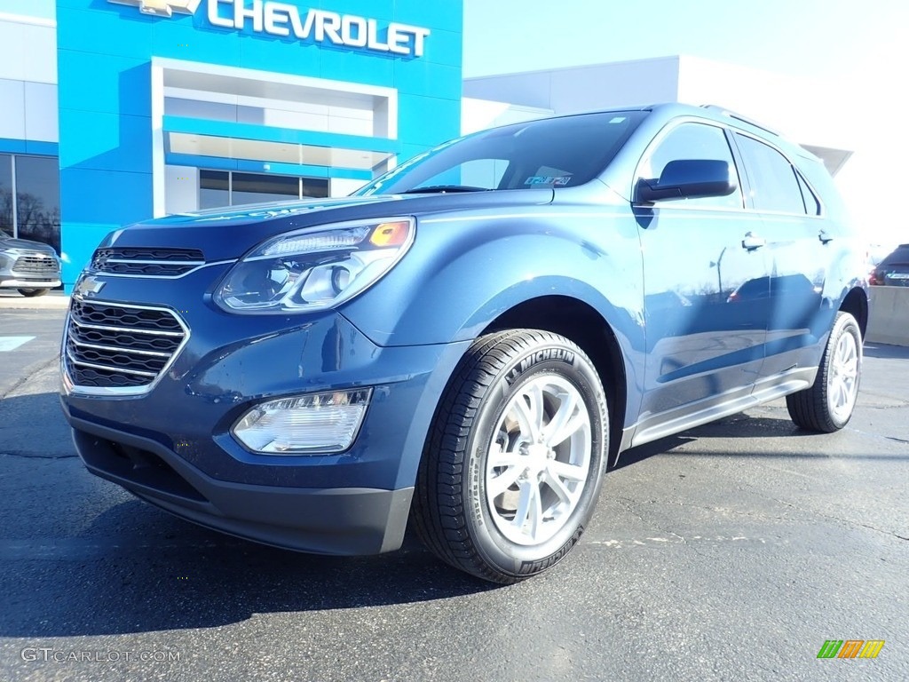 2016 Equinox LT AWD - Patriot Blue Metallic / Jet Black photo #2