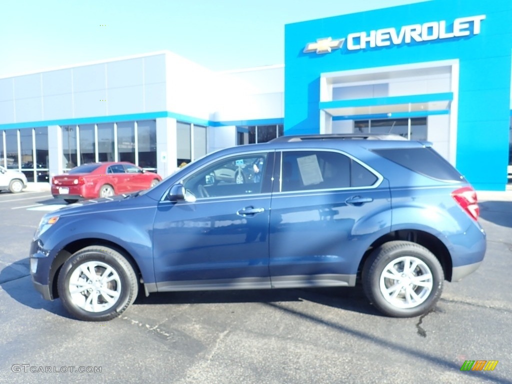 2016 Equinox LT AWD - Patriot Blue Metallic / Jet Black photo #3